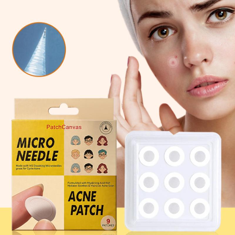 Microneedle Patch Eye - Patches Hidrocoloidais Solúveis de 0,3mm para