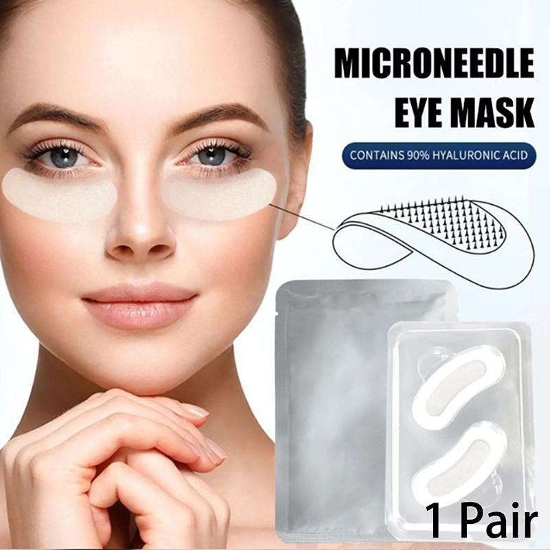 1 par ácido microagulha remend - Microneedle Patch Eye avaliação e preço