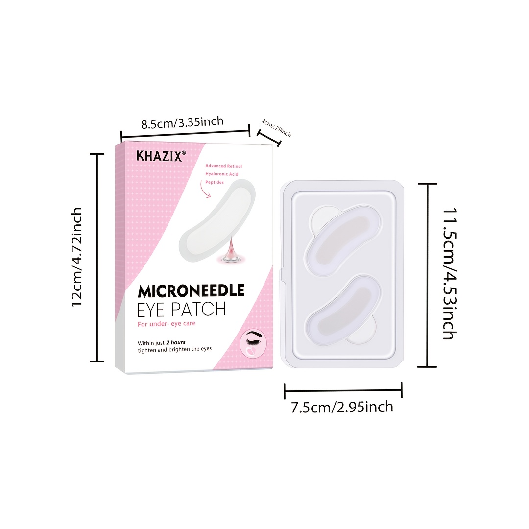 2PCS Patches de Olhos com Micr - Microneedle Patch Eye avaliação e preço