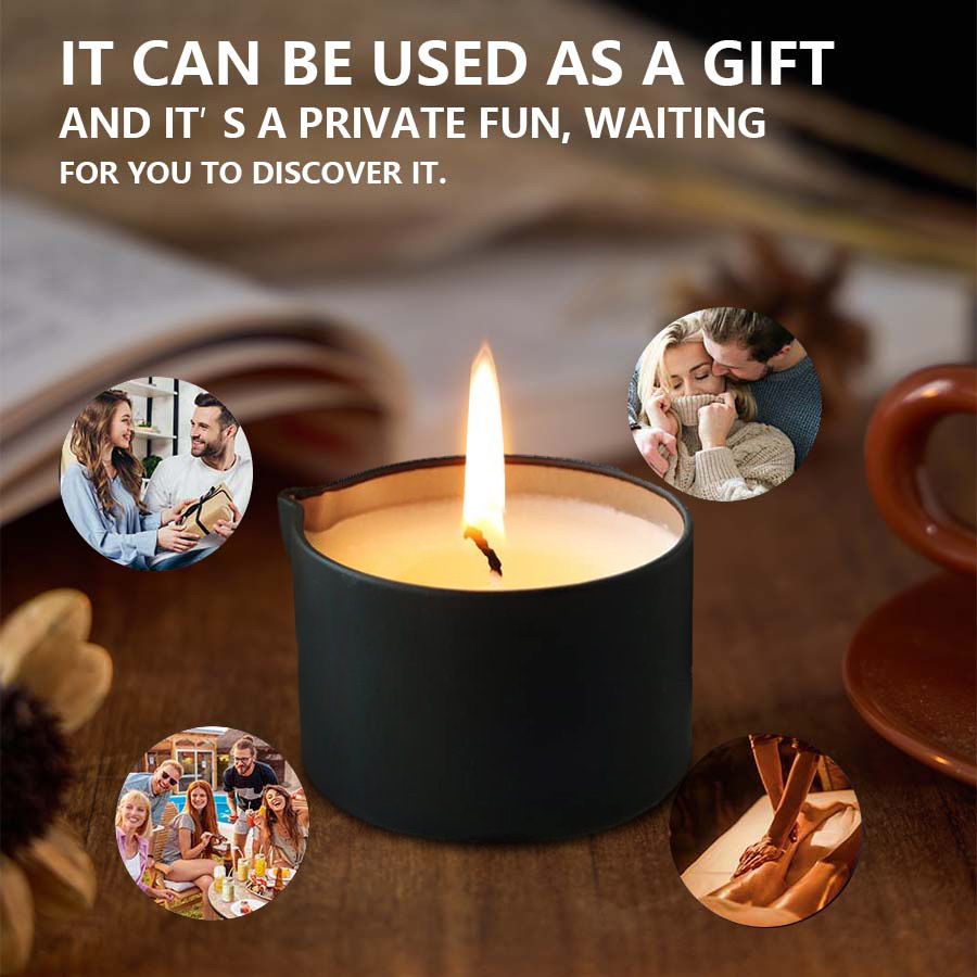 Vela de massagem - Óleo essenc - Massage Candle Melting avaliação e preço