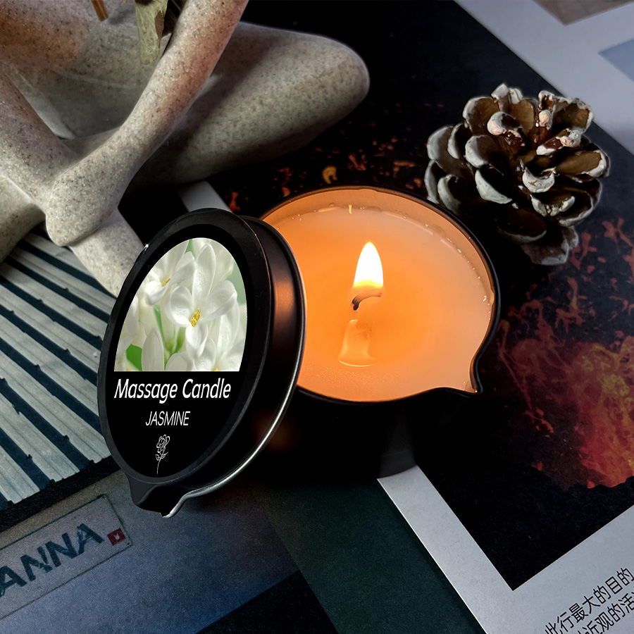 Vela de massagem - Óleo essenc - Massage Candle Melting avaliação e preço