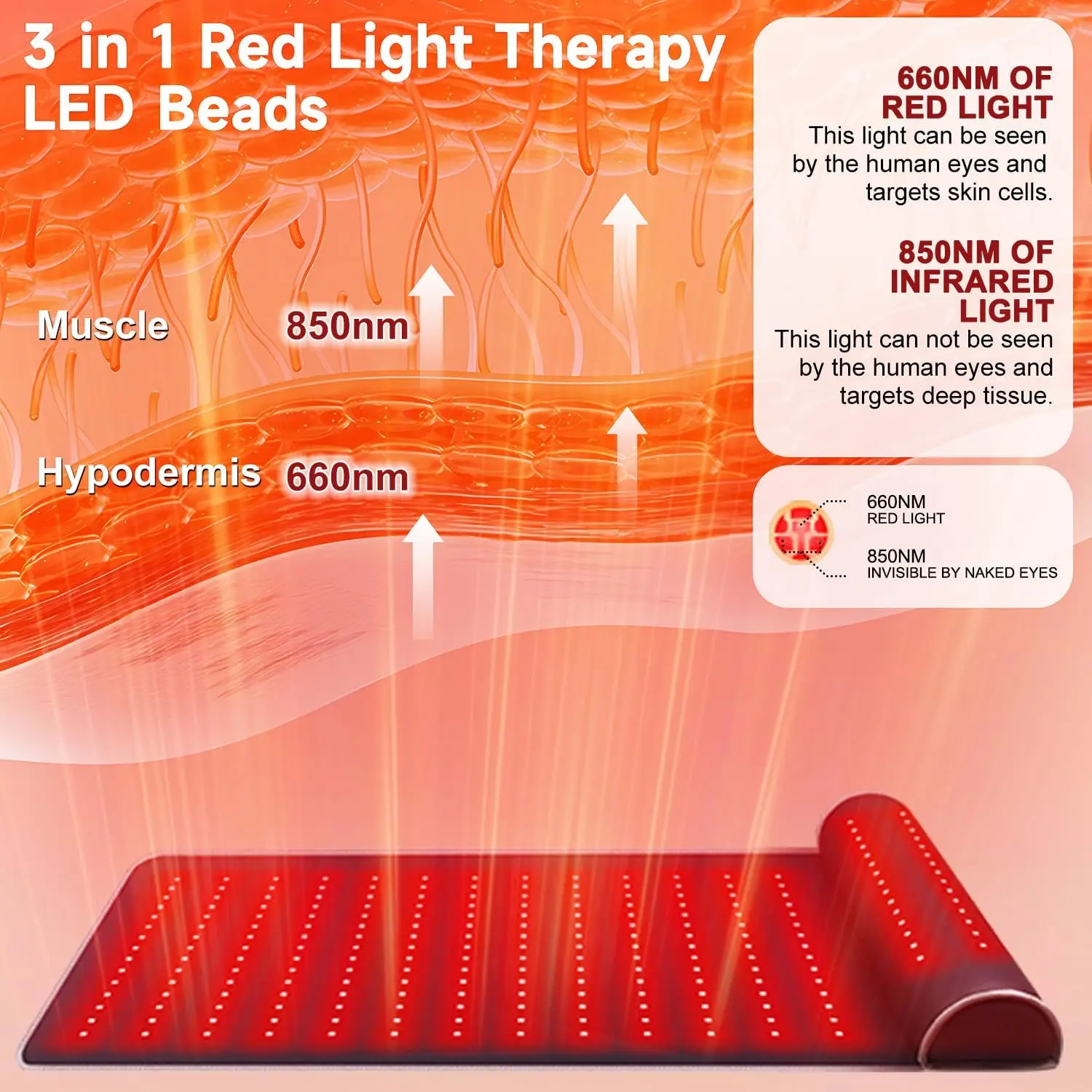Tapete de terapia de luz verme - Spa Y Wellness avaliação e preço