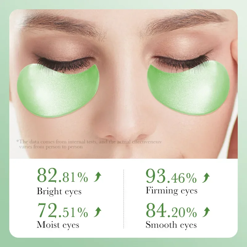 60 pçs aloe vera colágeno másc - Microneedle Patch Eye avaliação e preço