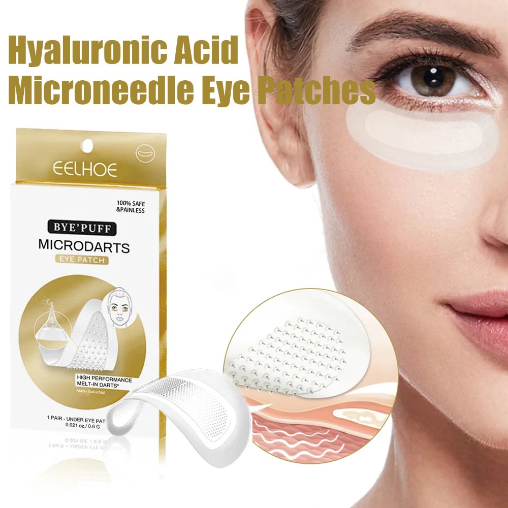 Patches para Olhos com Ácido H - Microneedle Patch Eye avaliação e preço
