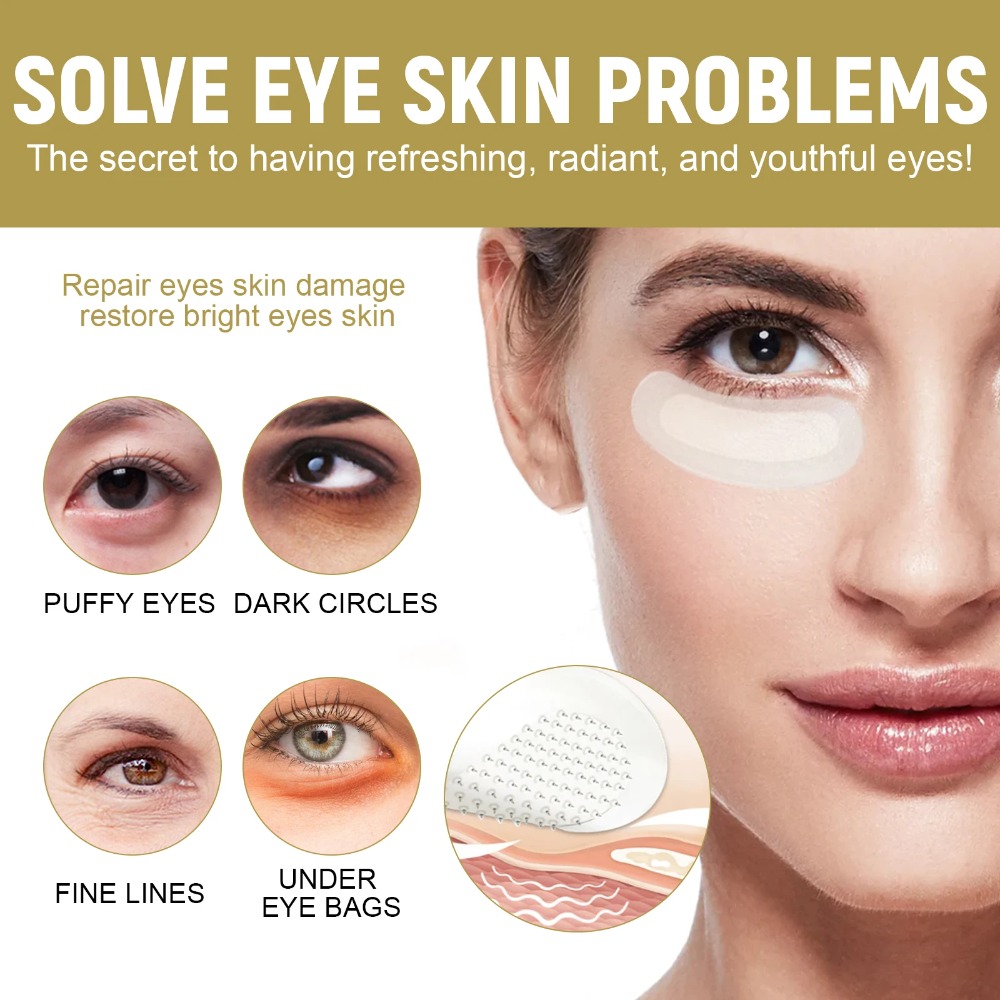 Patches para Olhos com Ácido H - Microneedle Patch Eye avaliação e preço