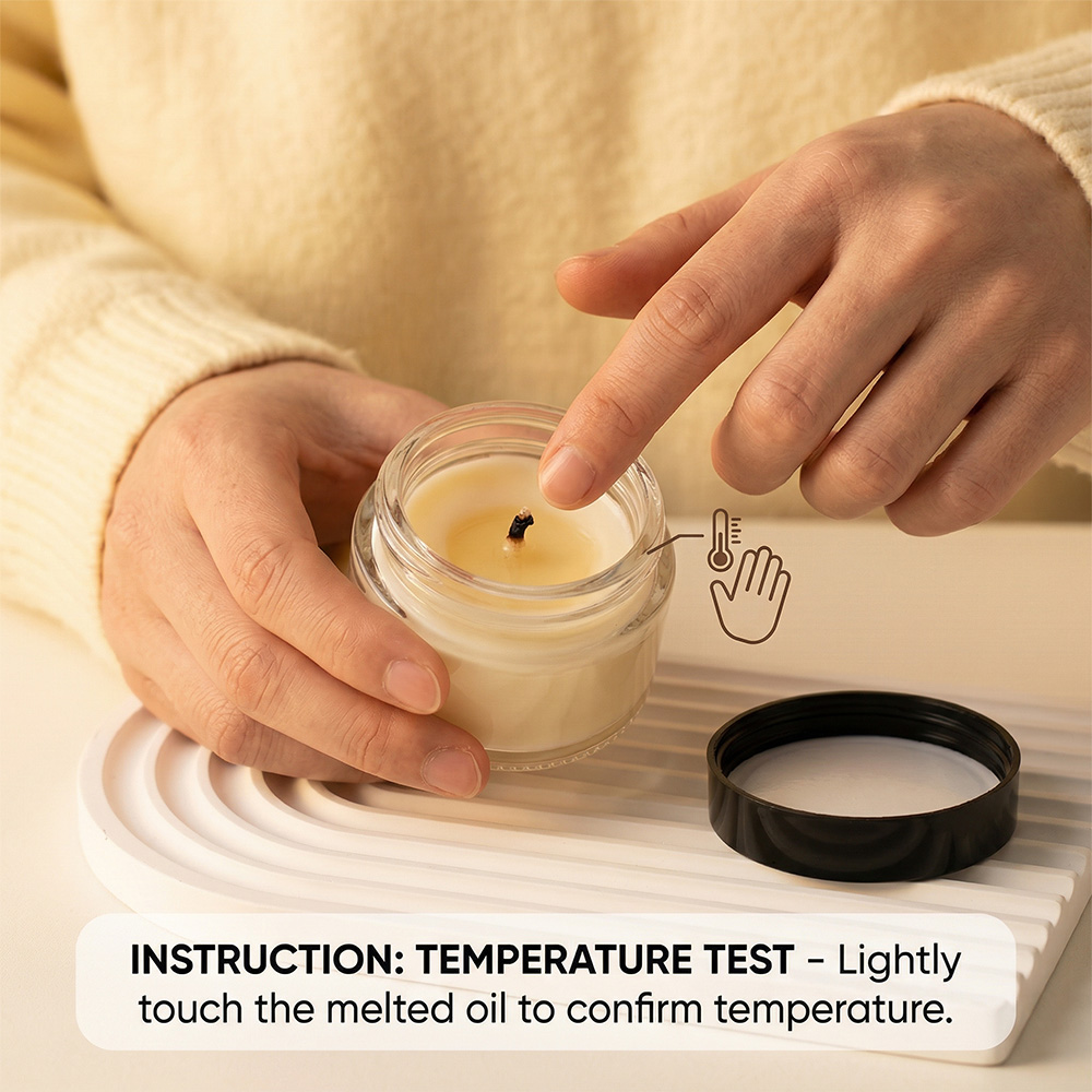 Vela de Óleo para Massagem com - Massage Candle Melting avaliação e preço