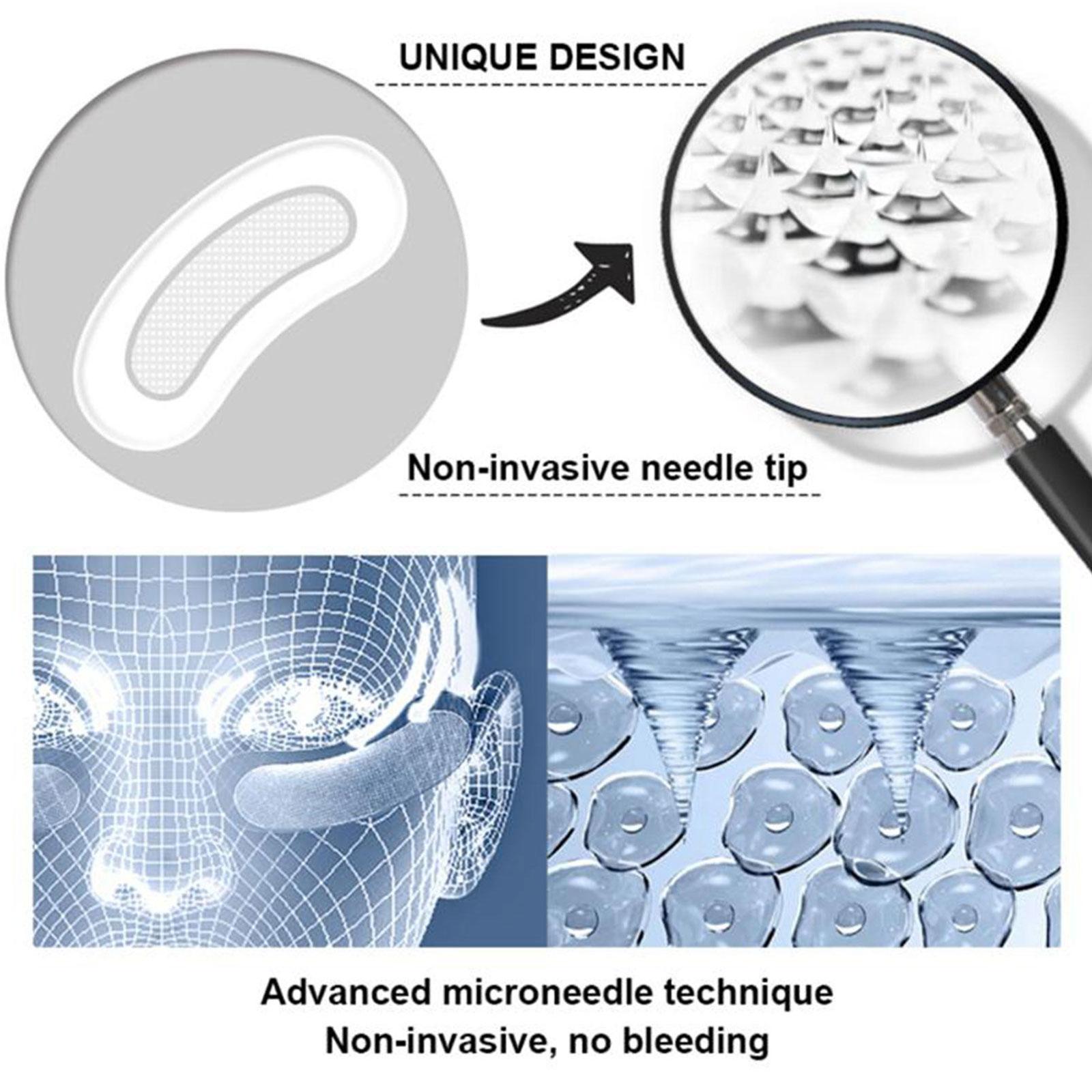 1 par de adesivos para os olho - Microneedle Patch Eye avaliação e preço