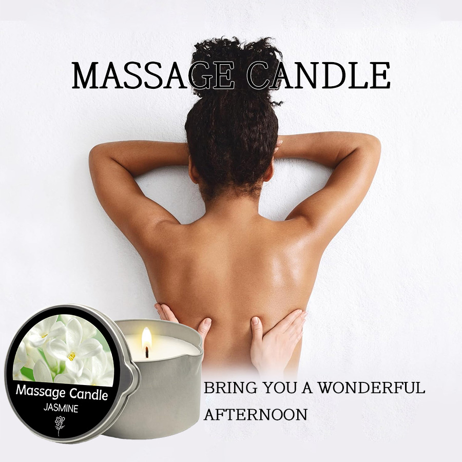 Vela de massagem - Óleo essenc - Massage Candle Melting avaliação e preço