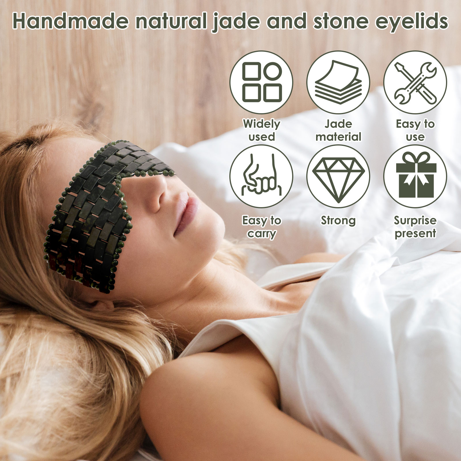 Jade máscara de olho portátil  - Spa Y Wellness avaliação e preço