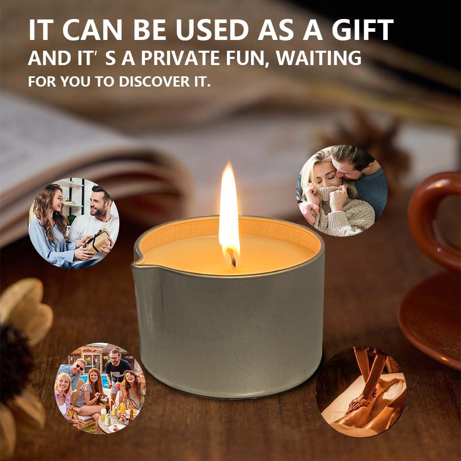 Vela de massagem - Óleo essenc - Massage Candle Melting avaliação e preço
