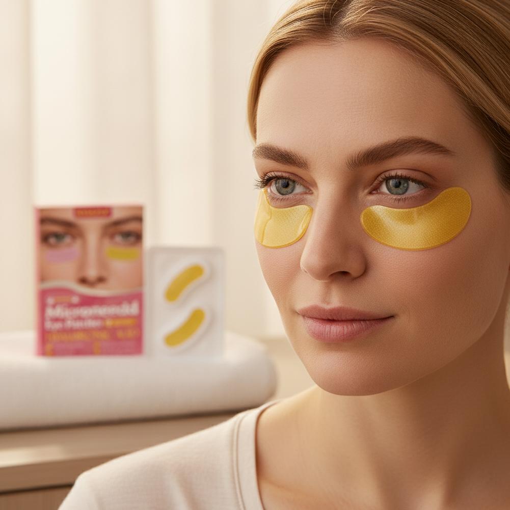1 par de máscara de microagulh - Microneedle Patch Eye avaliação e preço